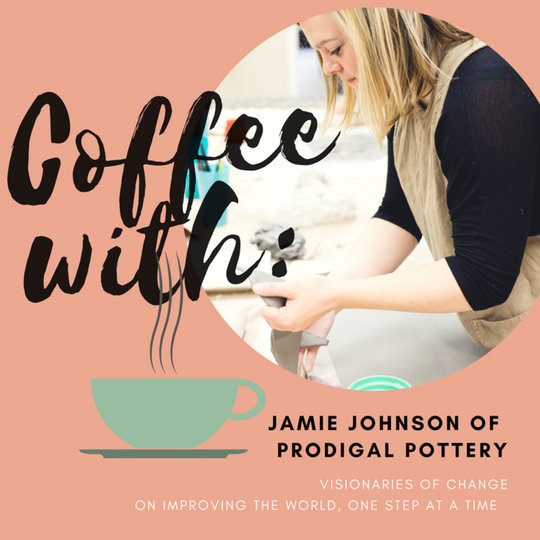 Coffee with Jamie Johnson of Prodigal Pottery