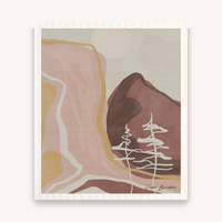 Set of 3 Swedish Dishcloths: National Parks Combo