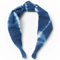 Shibori Tie Dye Knotted Headband