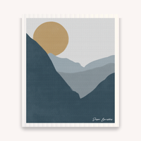 Set of 3 Swedish Dishcloths: National Parks Combo