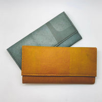 Upcycled Zero Waste Wallet -Gray