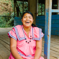 Flower Beaded Earrings