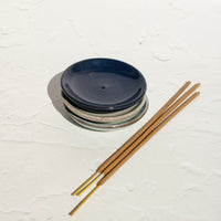 Ceramic Incense Holder with 3 Incense Sticks