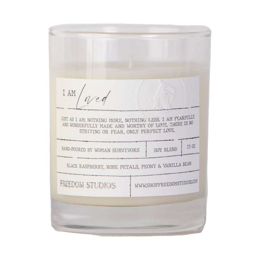 I AM Loved Candle