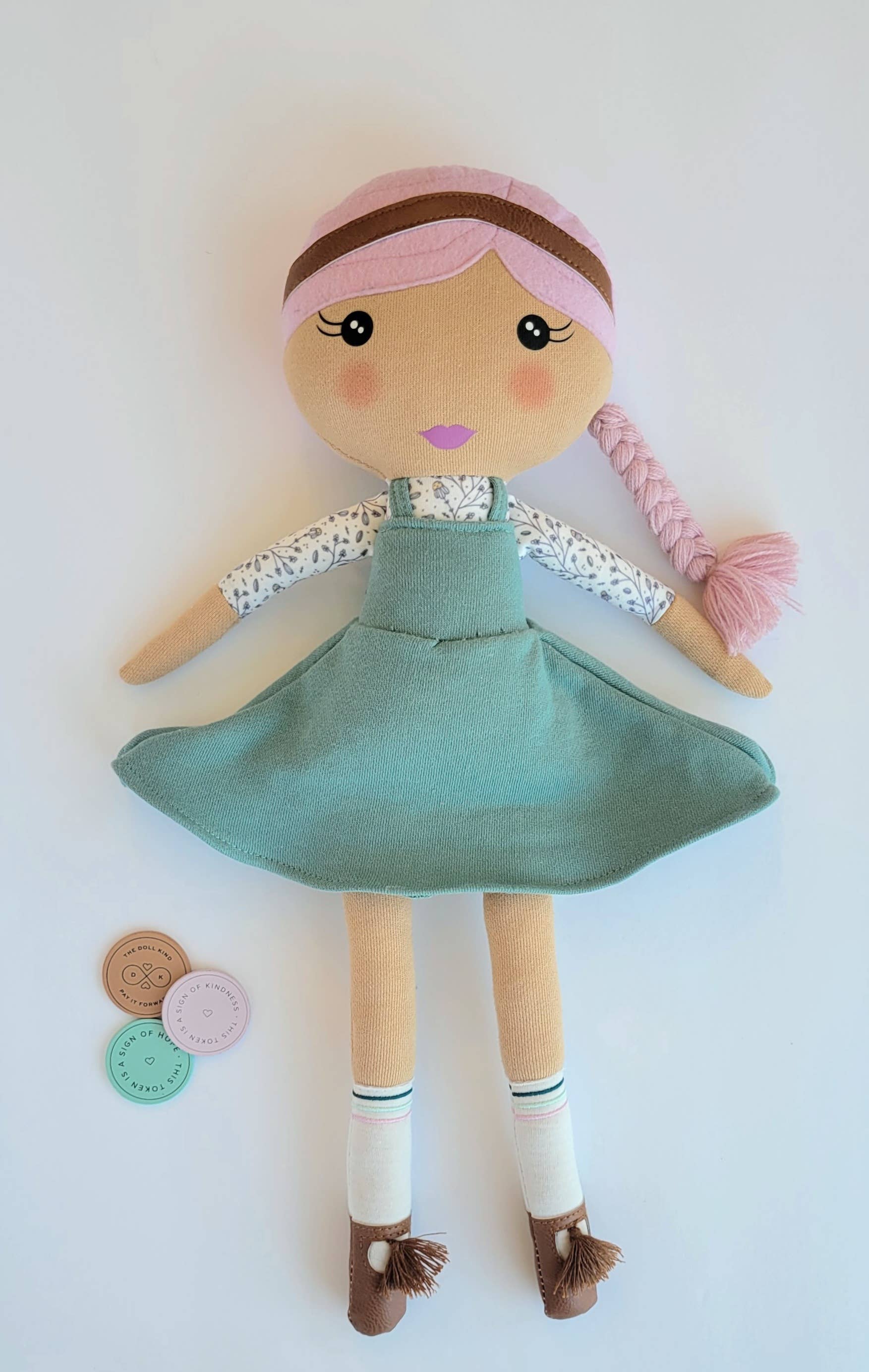 The Fair Doll Large Give Back Doll with Kindness Tokens – Hands