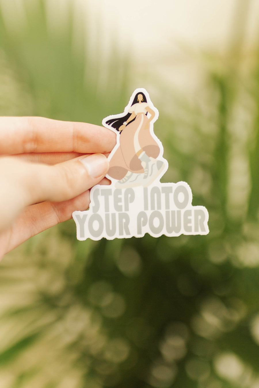 Step into your Power Sticker