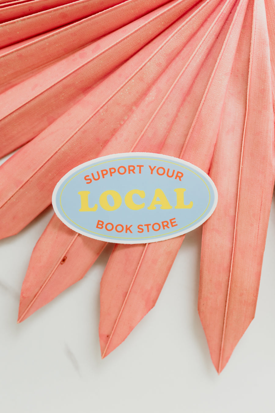 Support Your Local Book Store Sticker