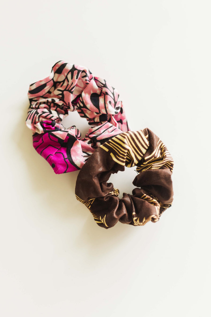 Patterned Scrunchies | Set of 2