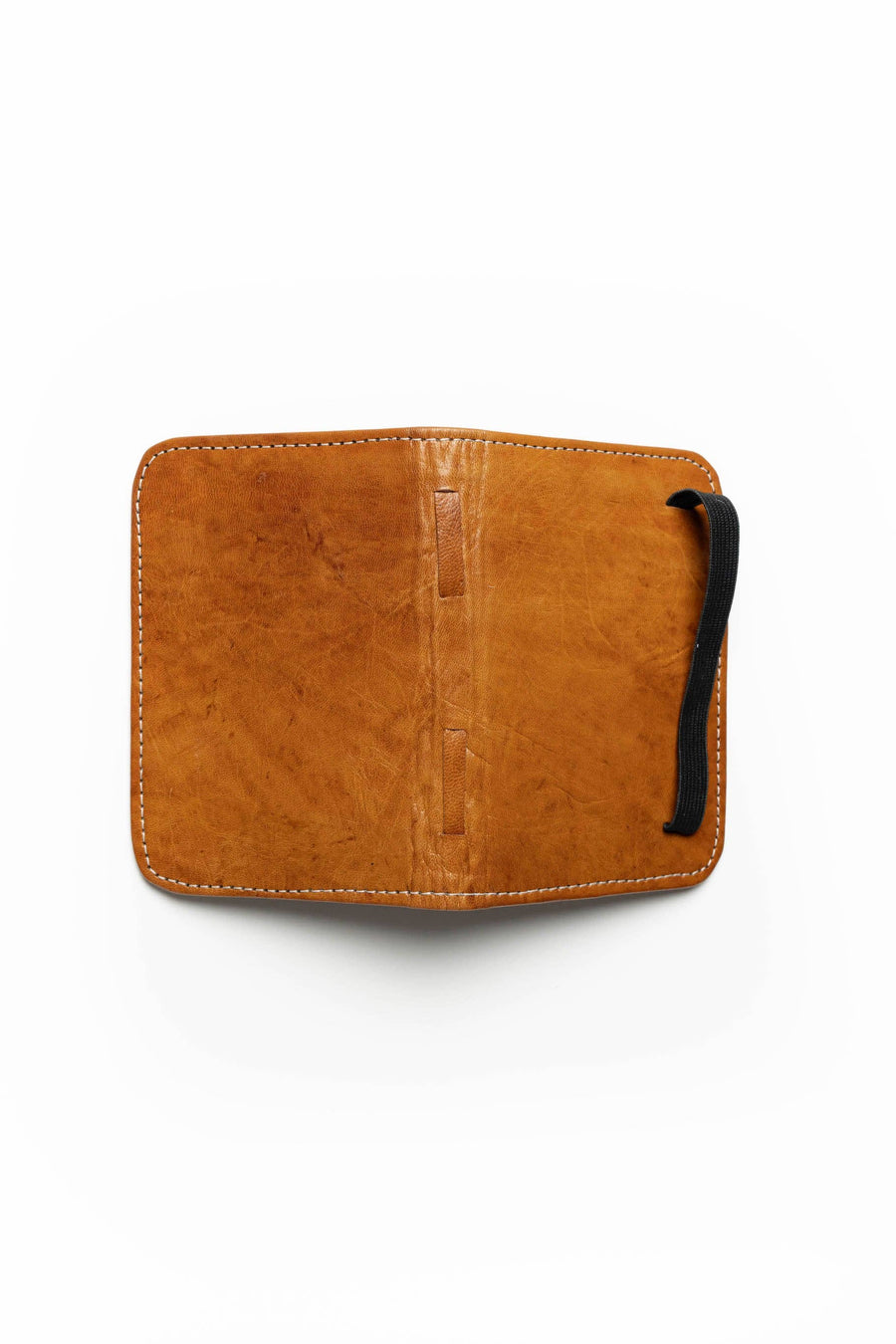 Passport Cover: Brown Goat Leather