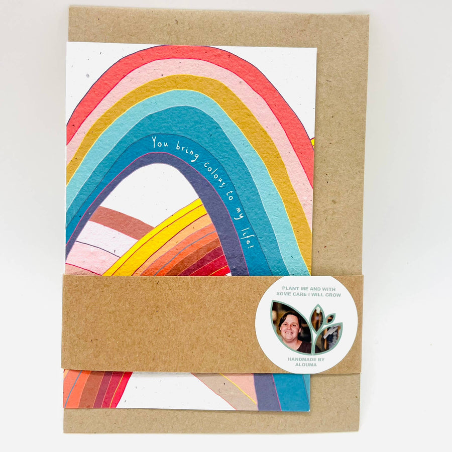 plant me seed paper You Bring Color to my Life