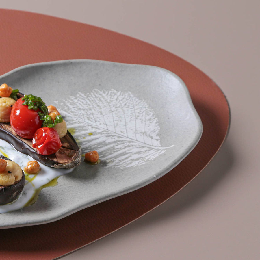 Seiva Stoneware Platter - Crafted in Brazil