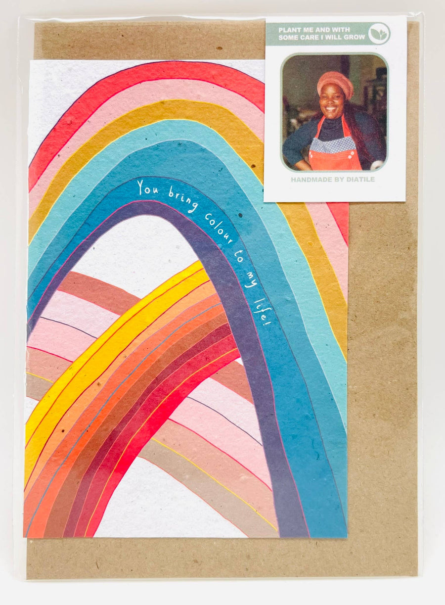 plant me seed paper You Bring Color to my Life