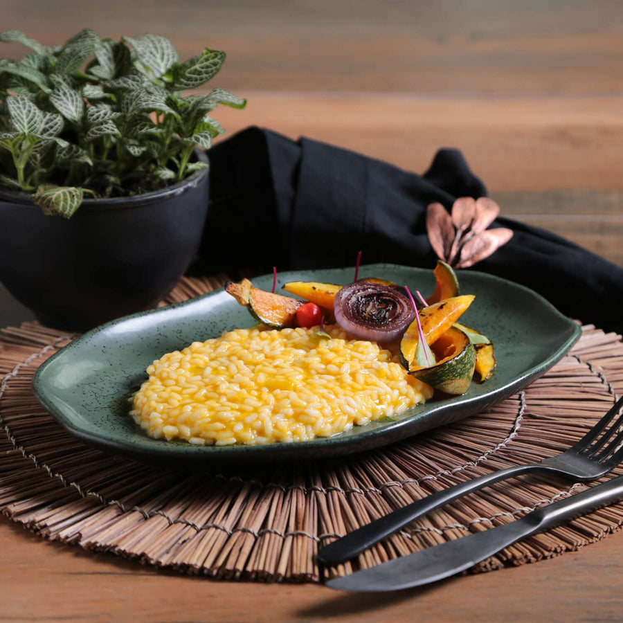 Greenery Oval Platter - Crafted in Brazil