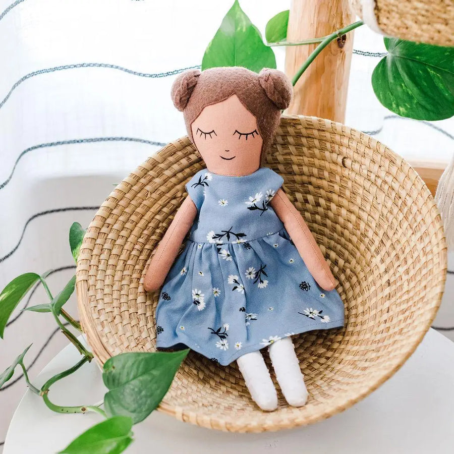 Day Dream Doll-Blue Daisies