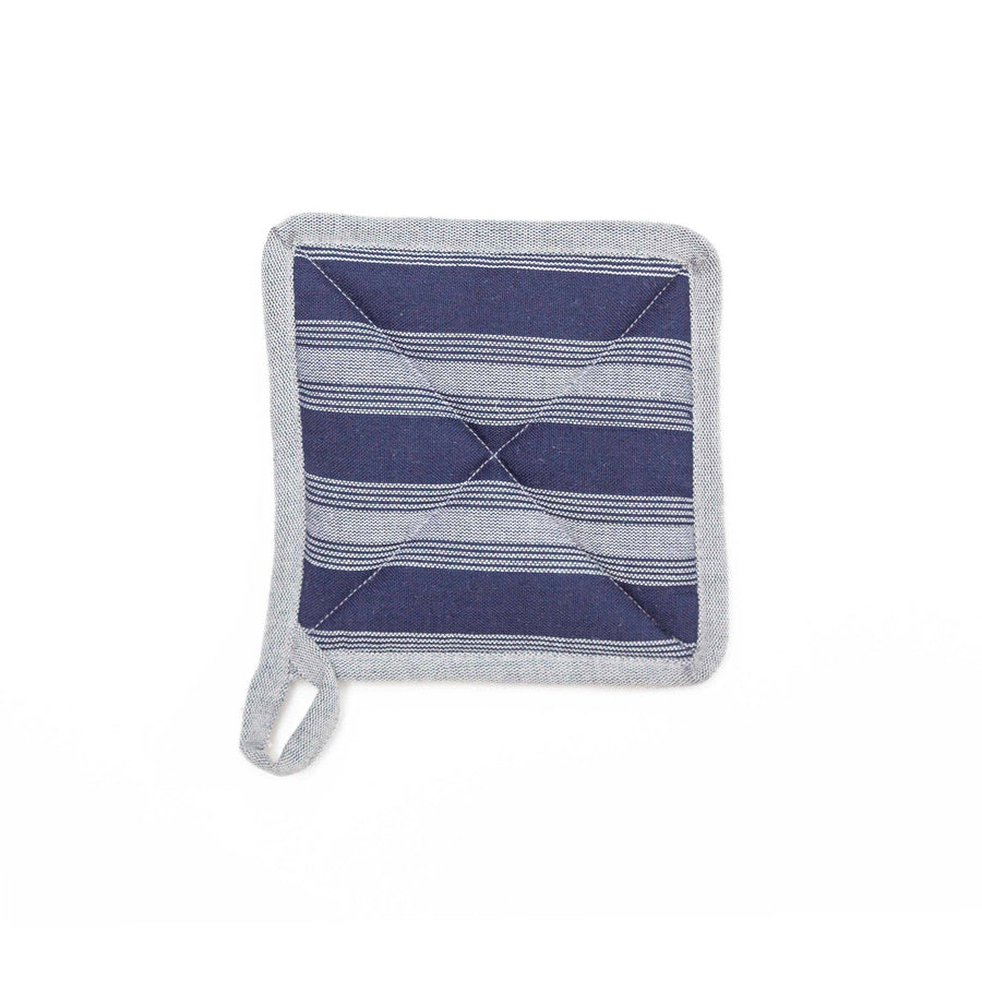 Square Pot Holder: Navy - Crafted in Guatemala