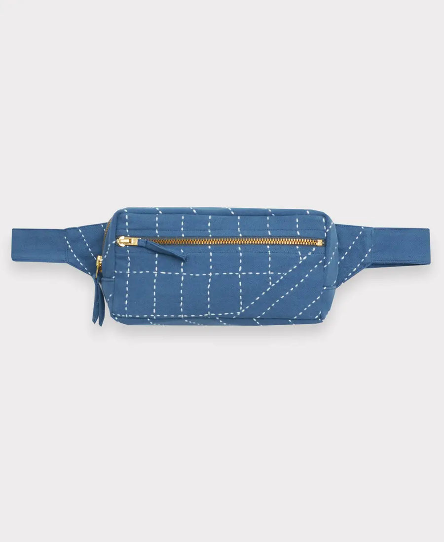 Kantha Crossbody Belt Bag