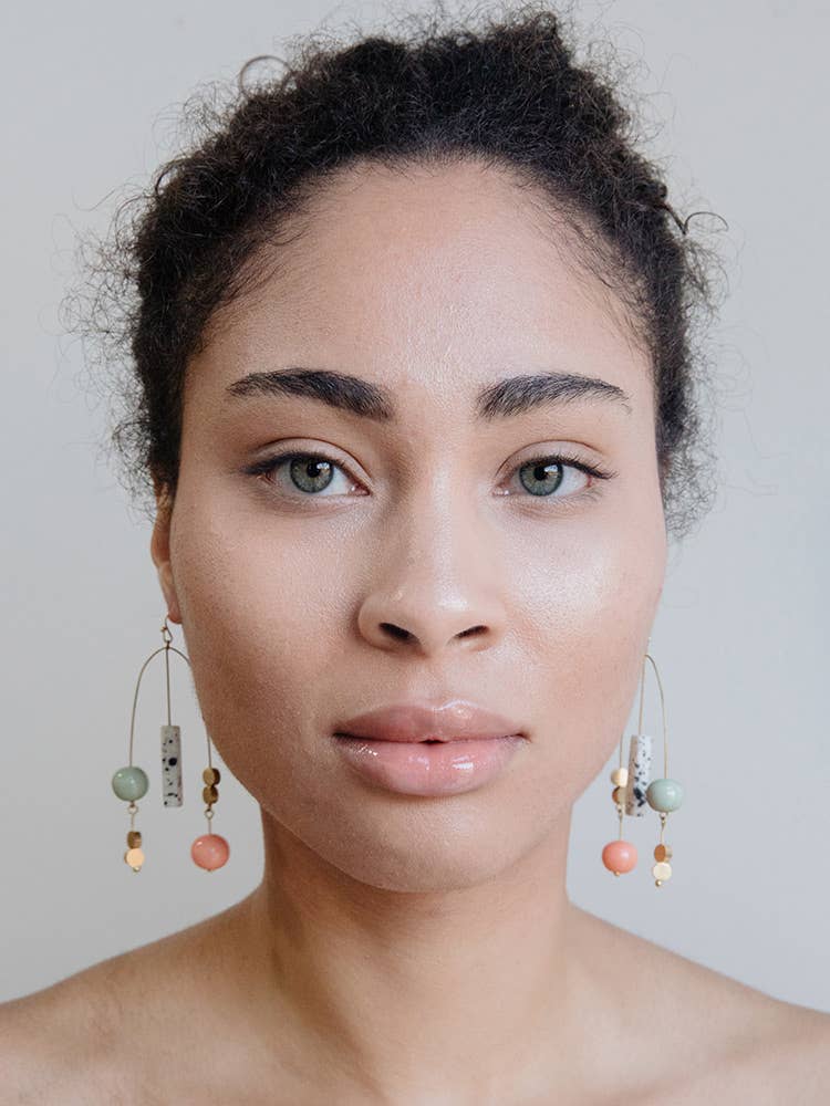 Kelsey Mobile Earrings Gold