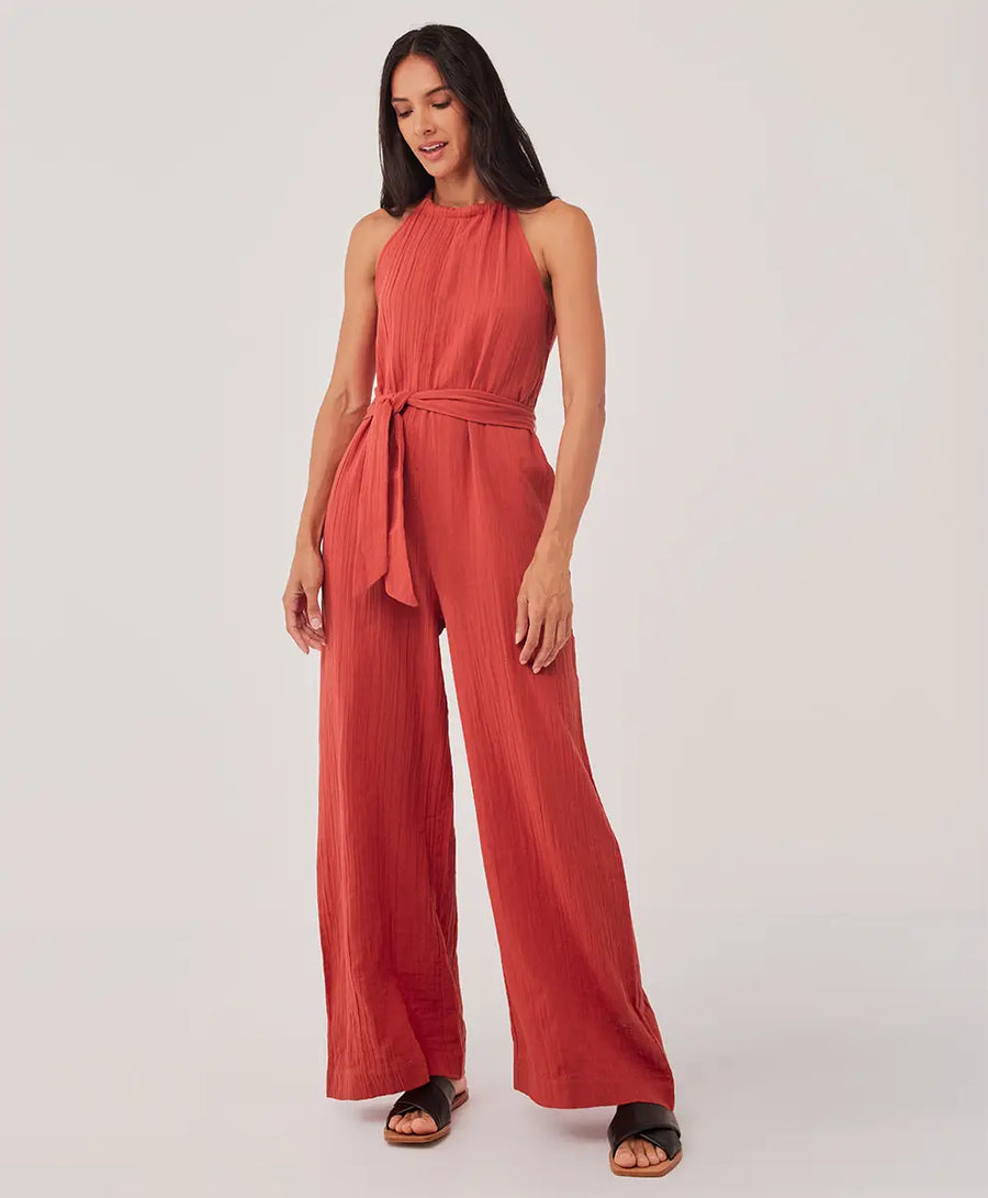 Women’s The Coastal Beach Halter Jumpsuit