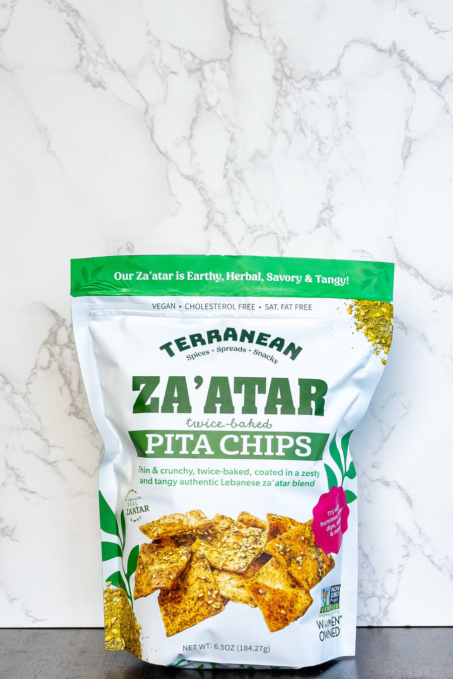 Za'atar Twice-Baked Pita Chips (6.5oz)
