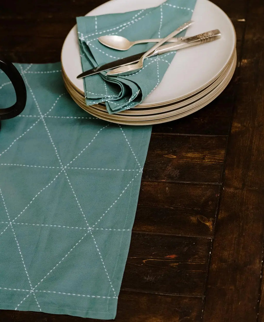 Graph Placemat Set of 2 | Spruce