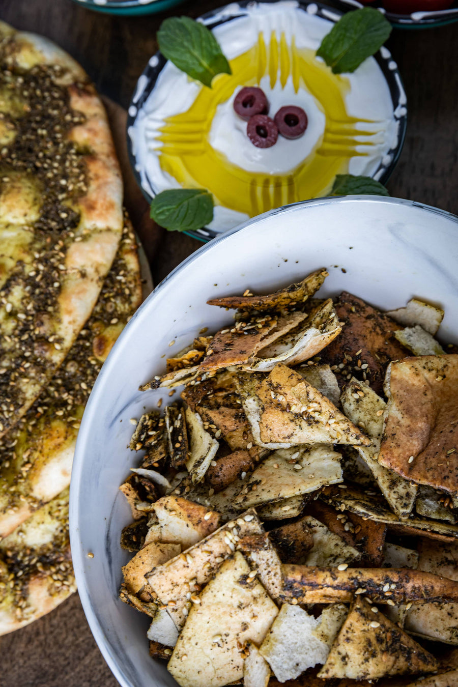 Za'atar Twice-Baked Pita Chips (6.5oz)