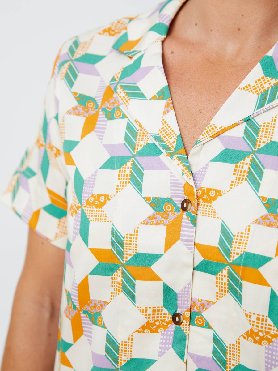 Camp Shirt Patchwork