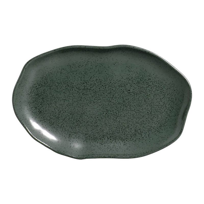 Greenery Oval Platter - Crafted in Brazil