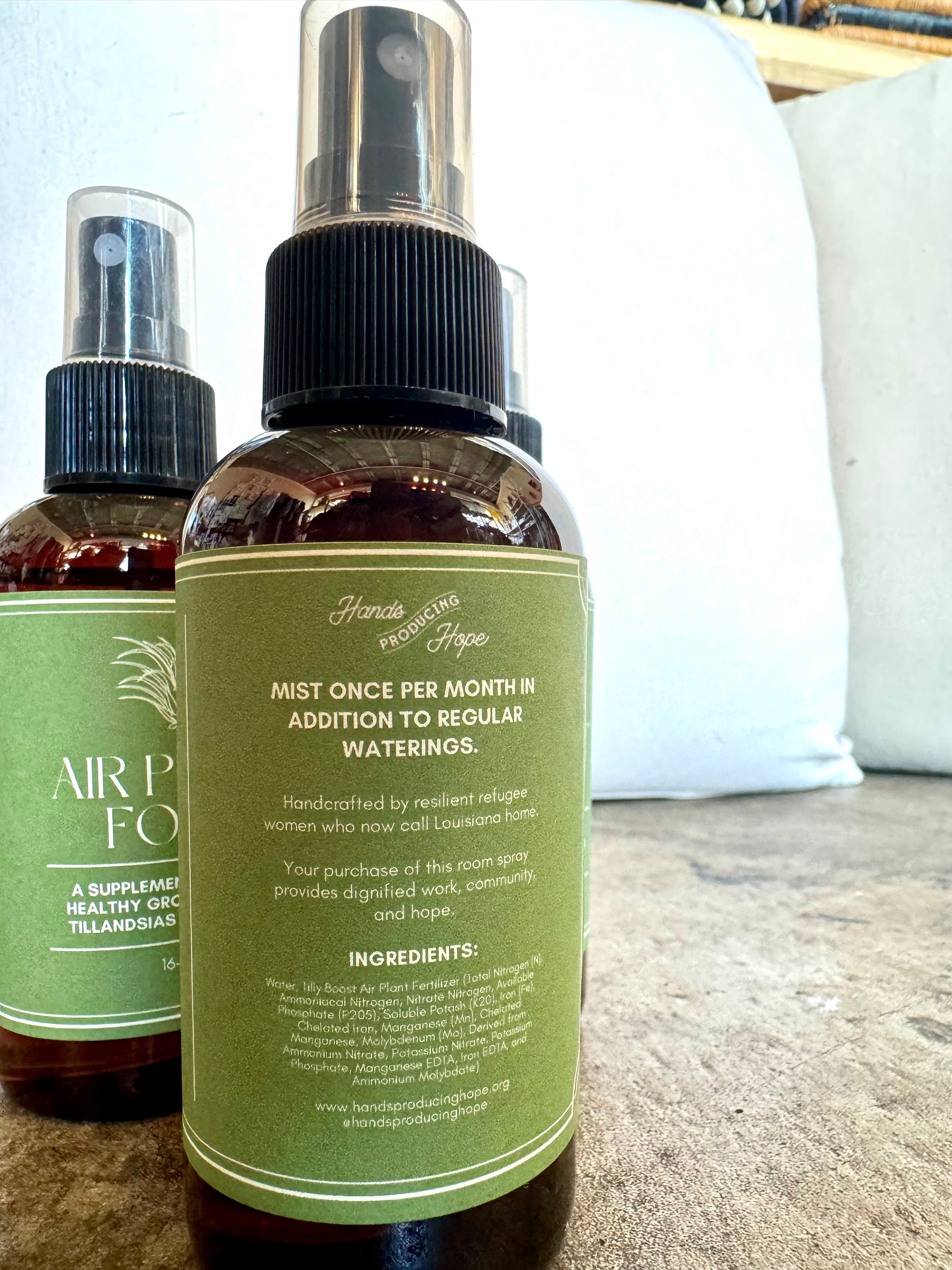 plant food supplied by air Air Plant Food Spray