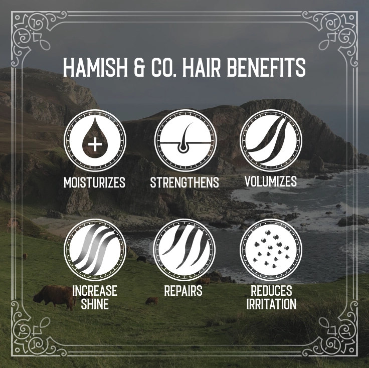 Hamish & Co Charred Patchouli Shampoo Bar