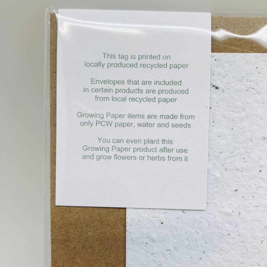 Just Wanted to Say Hi - Plantable Seed Paper Card