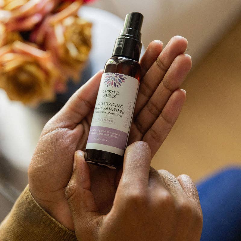 Lavender Moisturizing Hand Sanitizer Spray - Made by survivors!