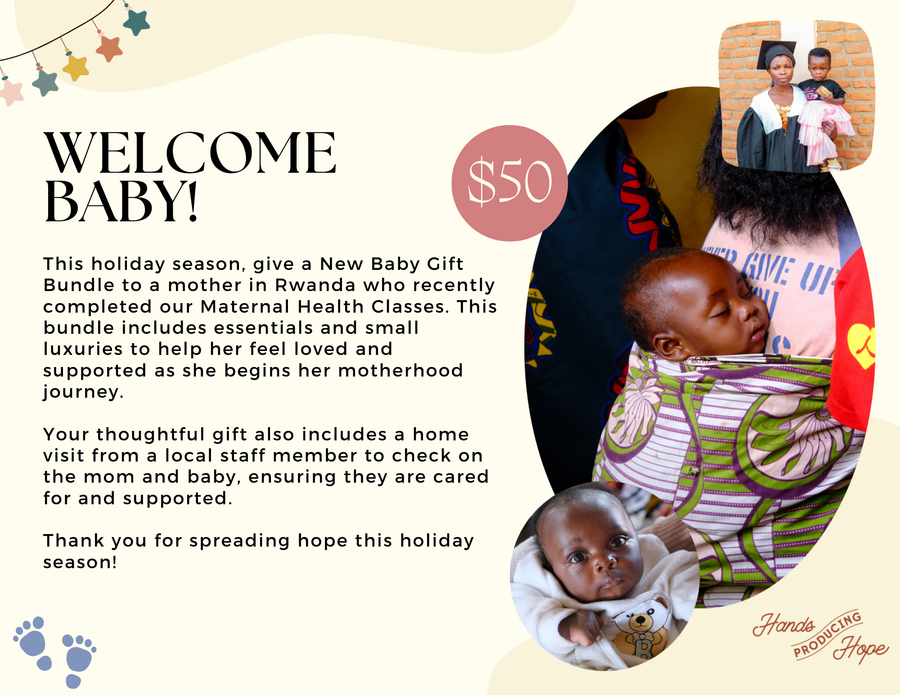 Gift a New Baby Gift Bundle to a new Mom!