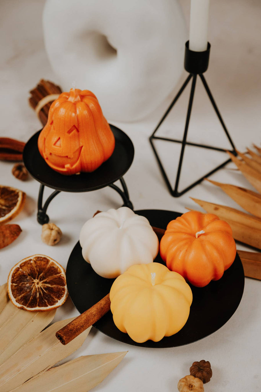 Autumn Pumpkin Thanksgiving Halloween Candle: Pumpkin Spice