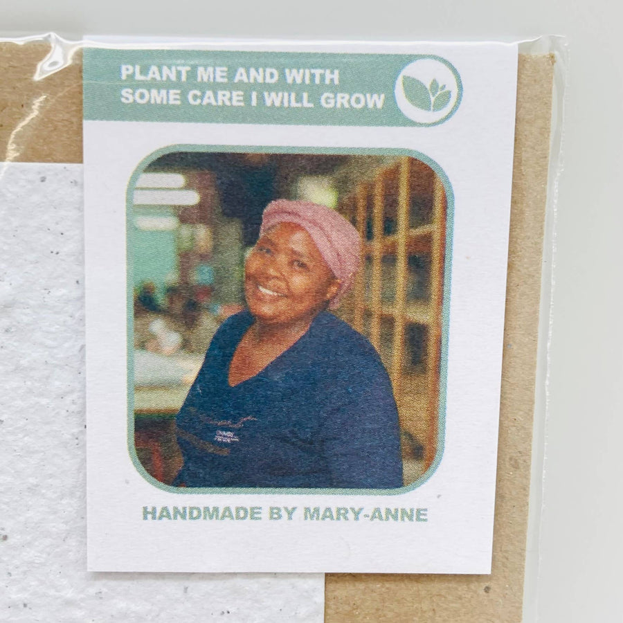 Just Wanted to Say Hi - Plantable Seed Paper Card