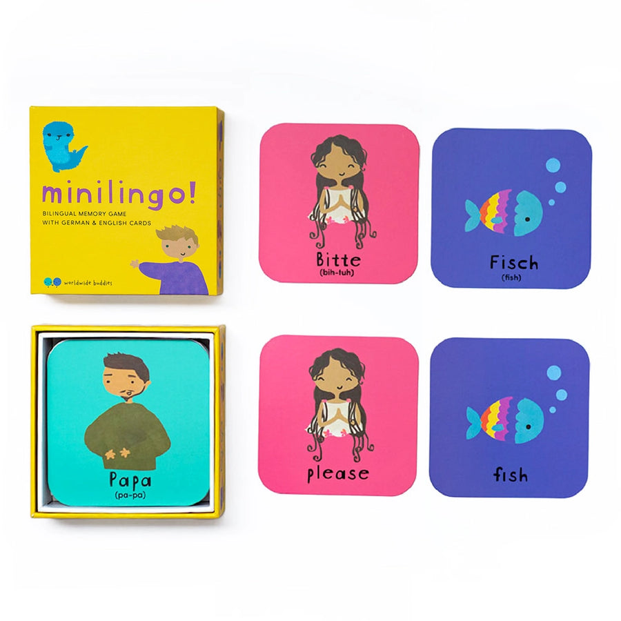 Minilingo Bilingual Flashcards