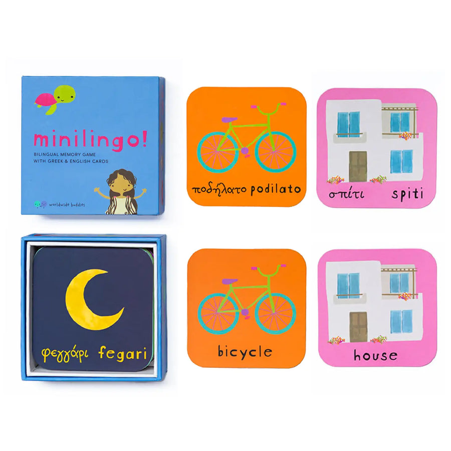 Minilingo Bilingual Flashcards