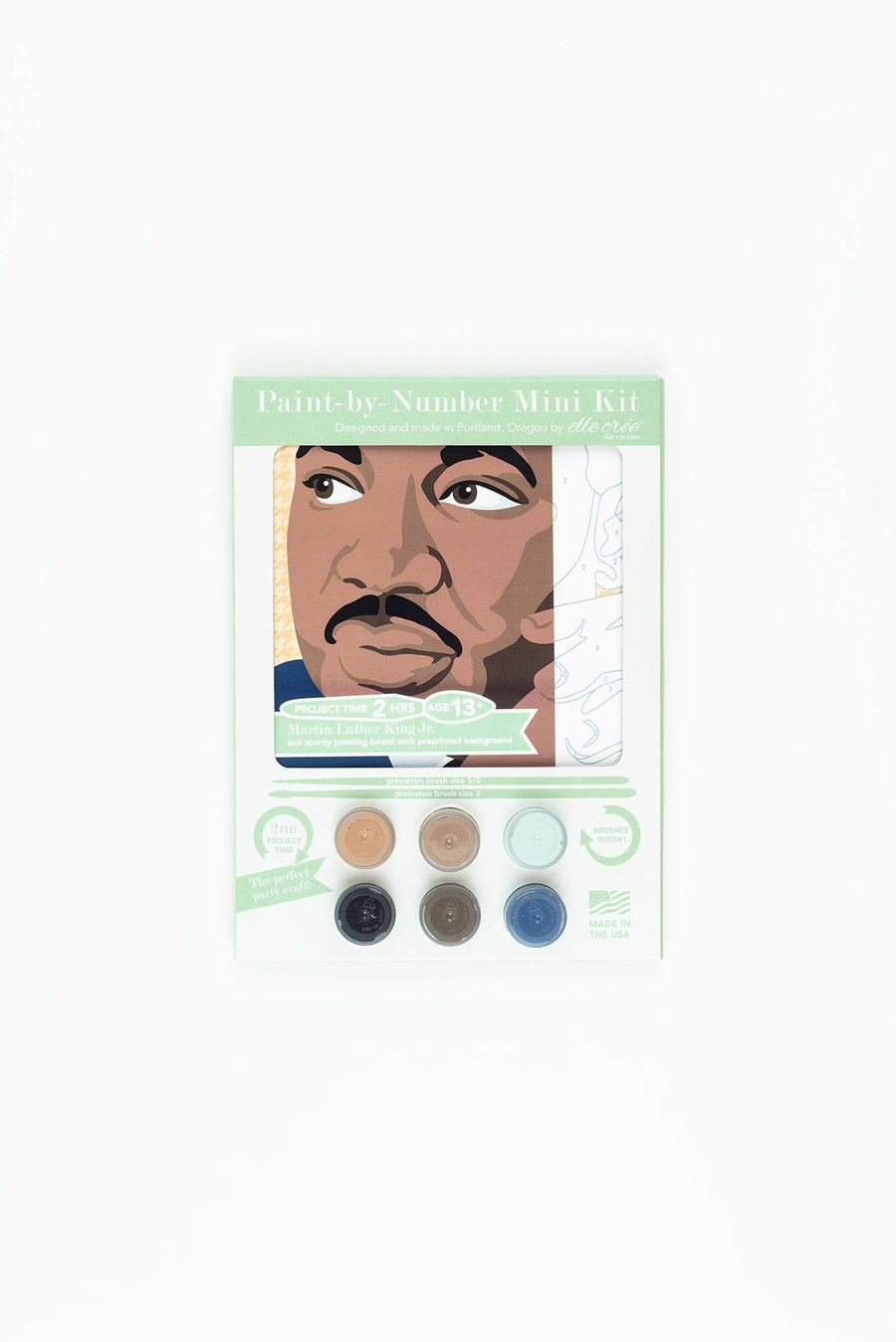 Mini Paint-by-Number Kit | Influential People