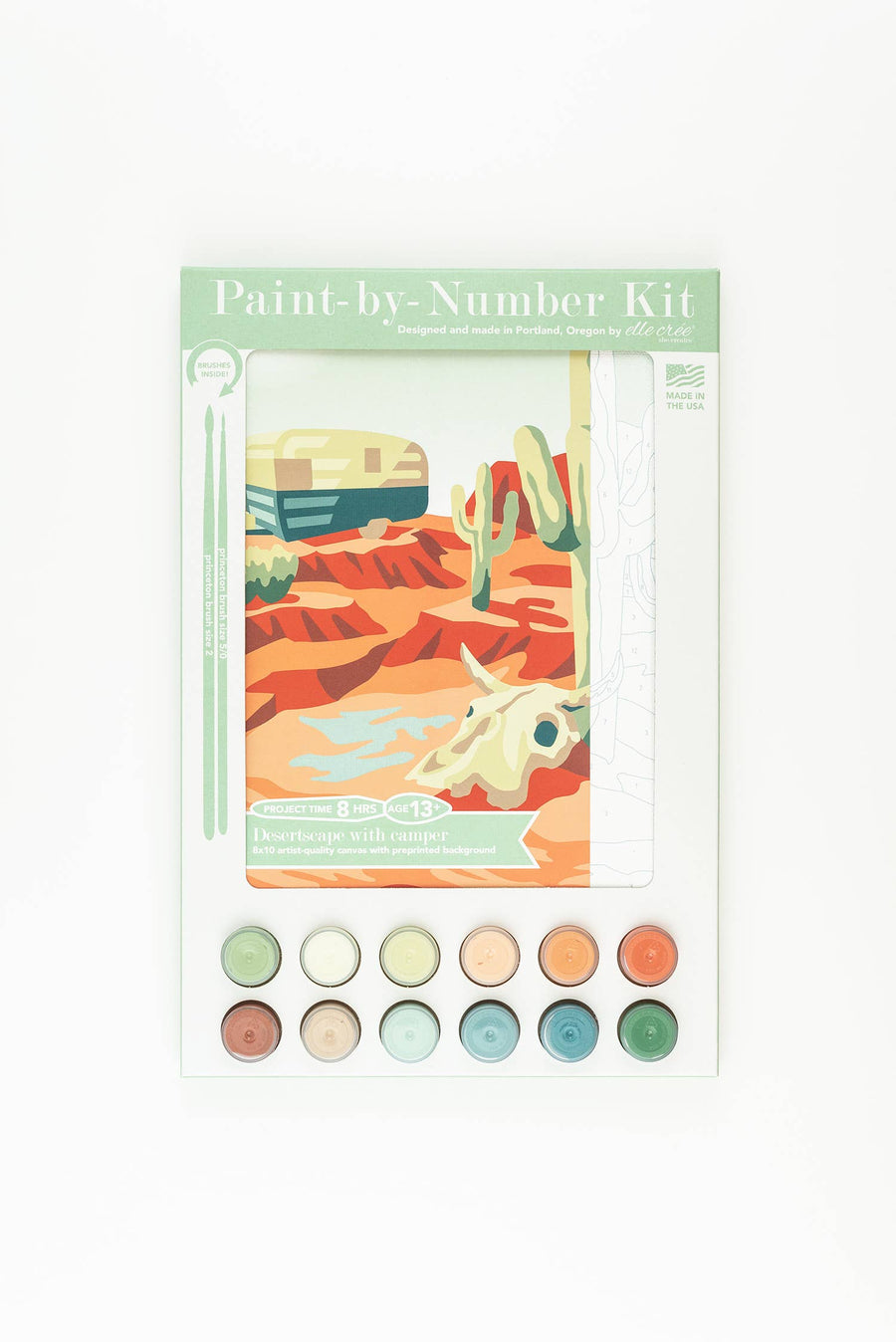 Desertscape Paint-by-Number Kit