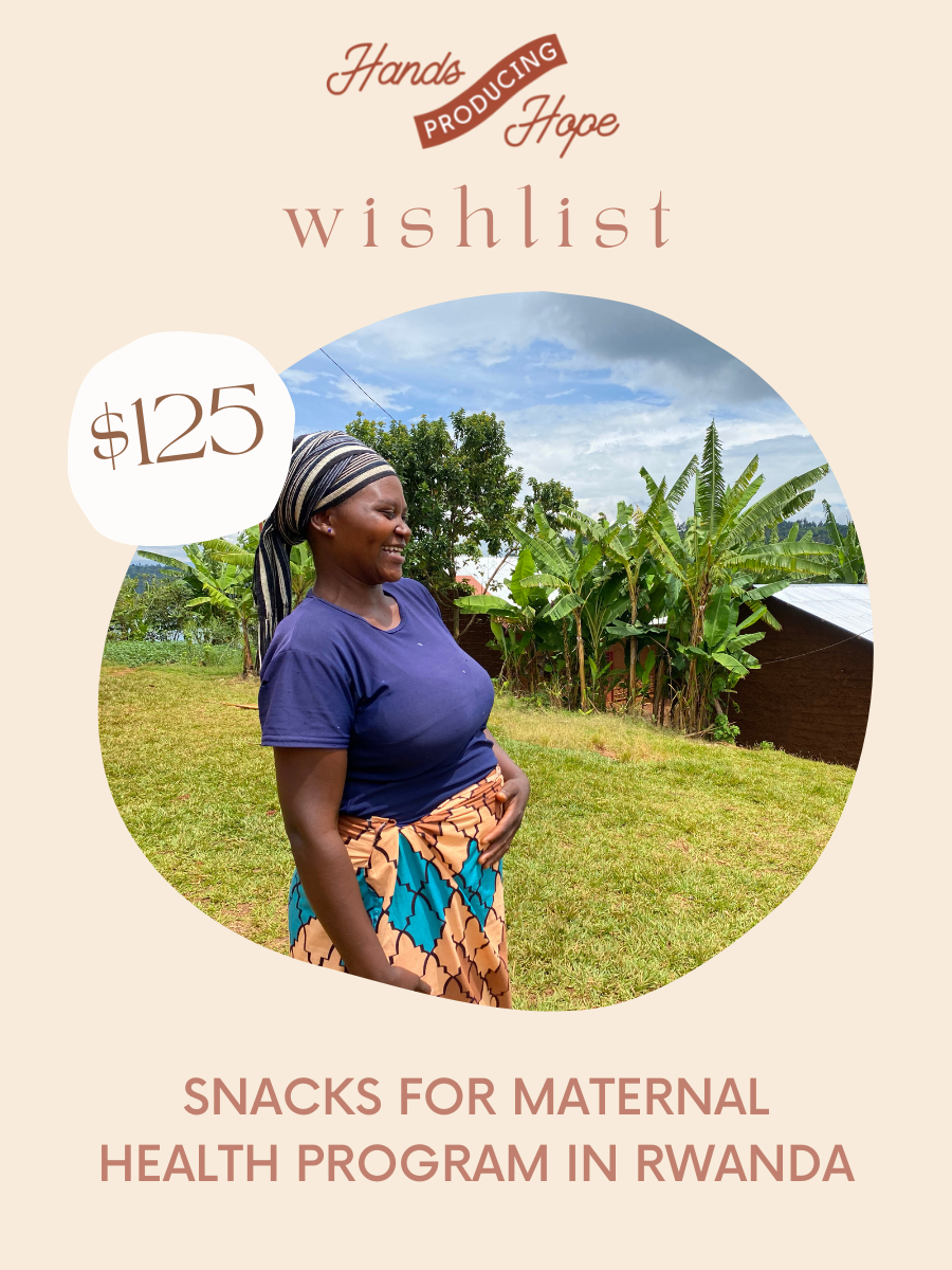 Provide Snacks for Maternal Health Classes | HPH Wishlist