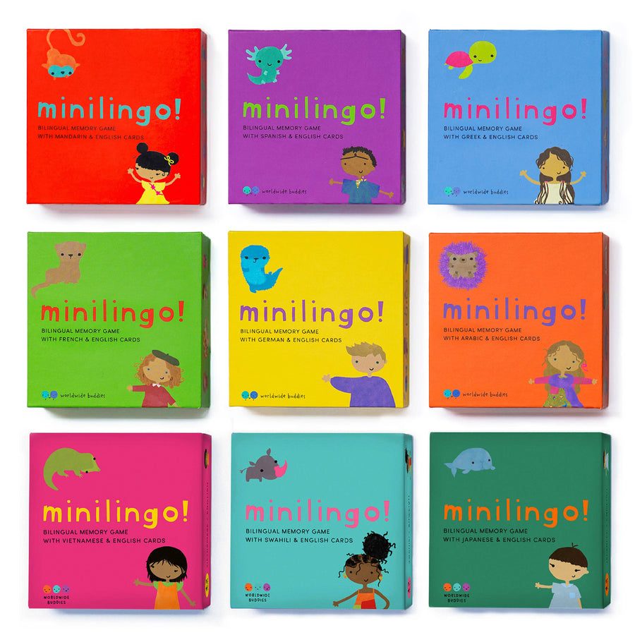 Minilingo Bilingual Flashcards