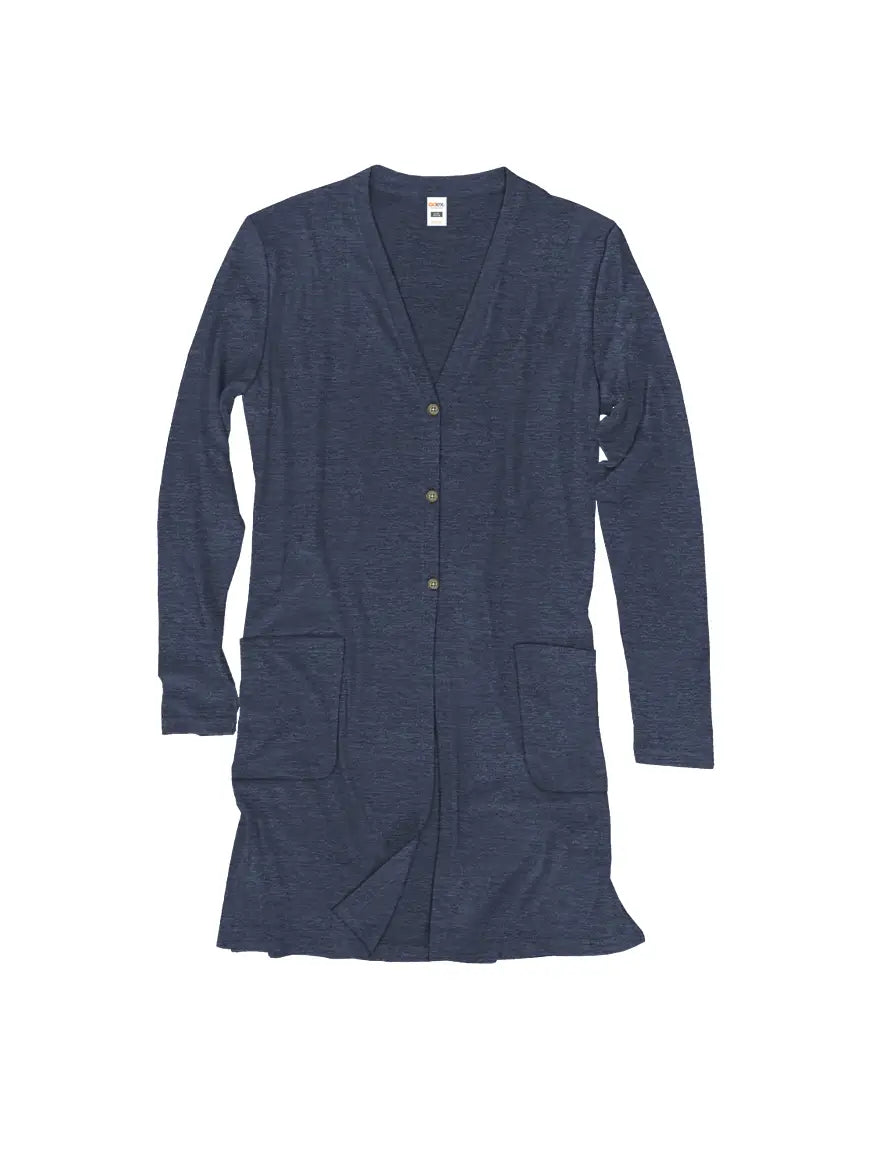 Navy Triblend Cardigan