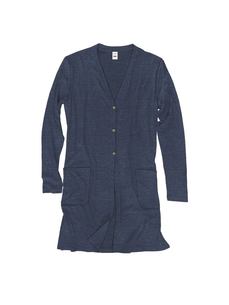 Navy Triblend Cardigan