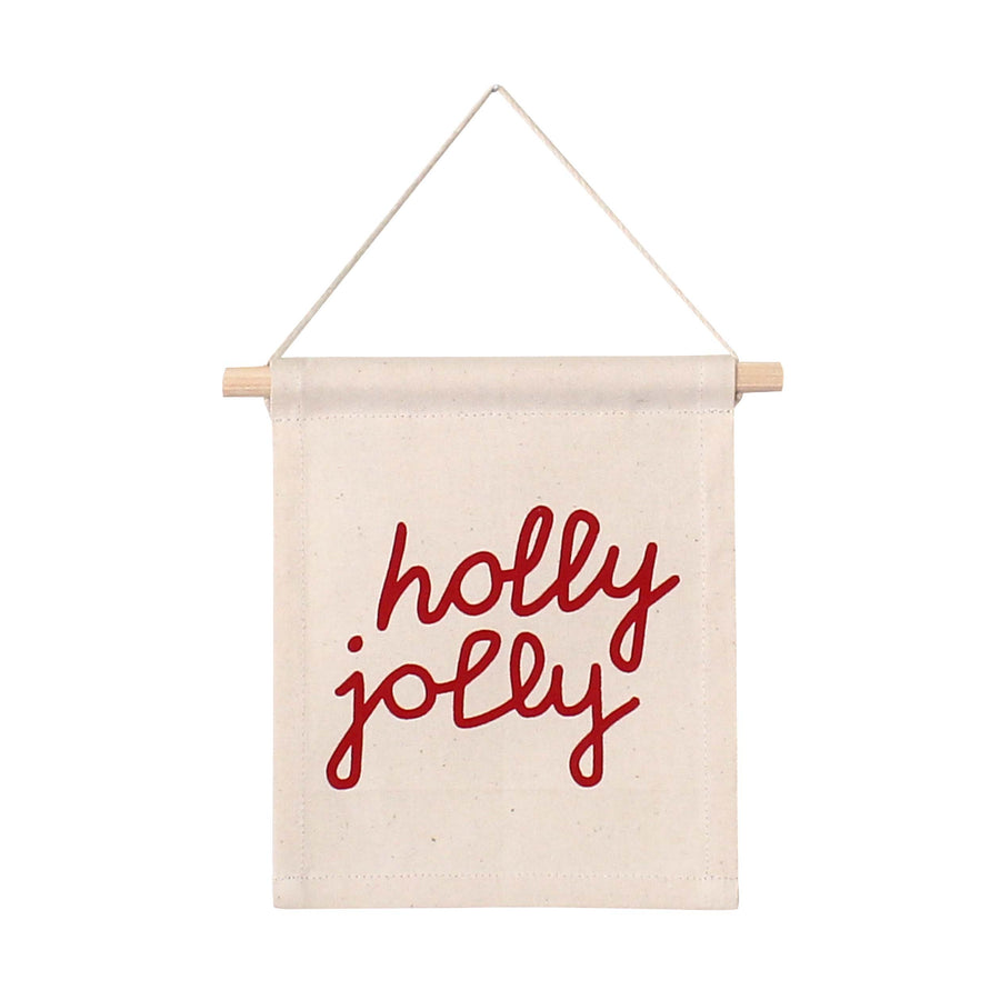 Holly Jolly Wall Hanging