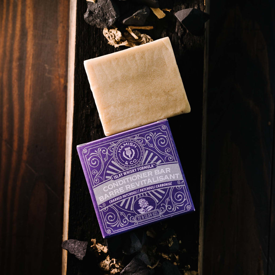 Hamish & Co Charred Patchouli Conditioner Bar