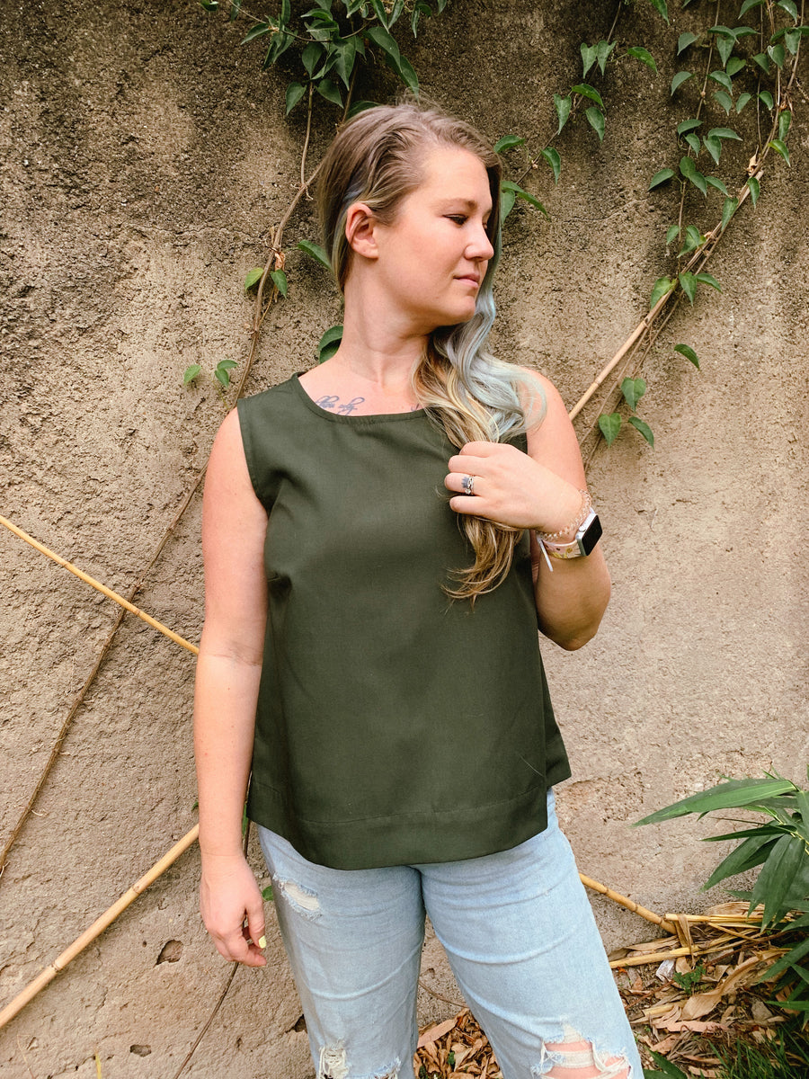 Marie Top - Olive
