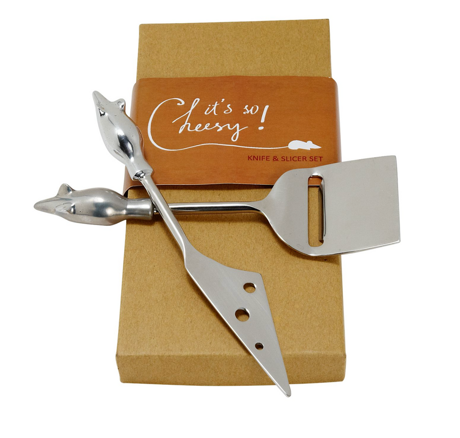 Two Mice Cheese Serving Set