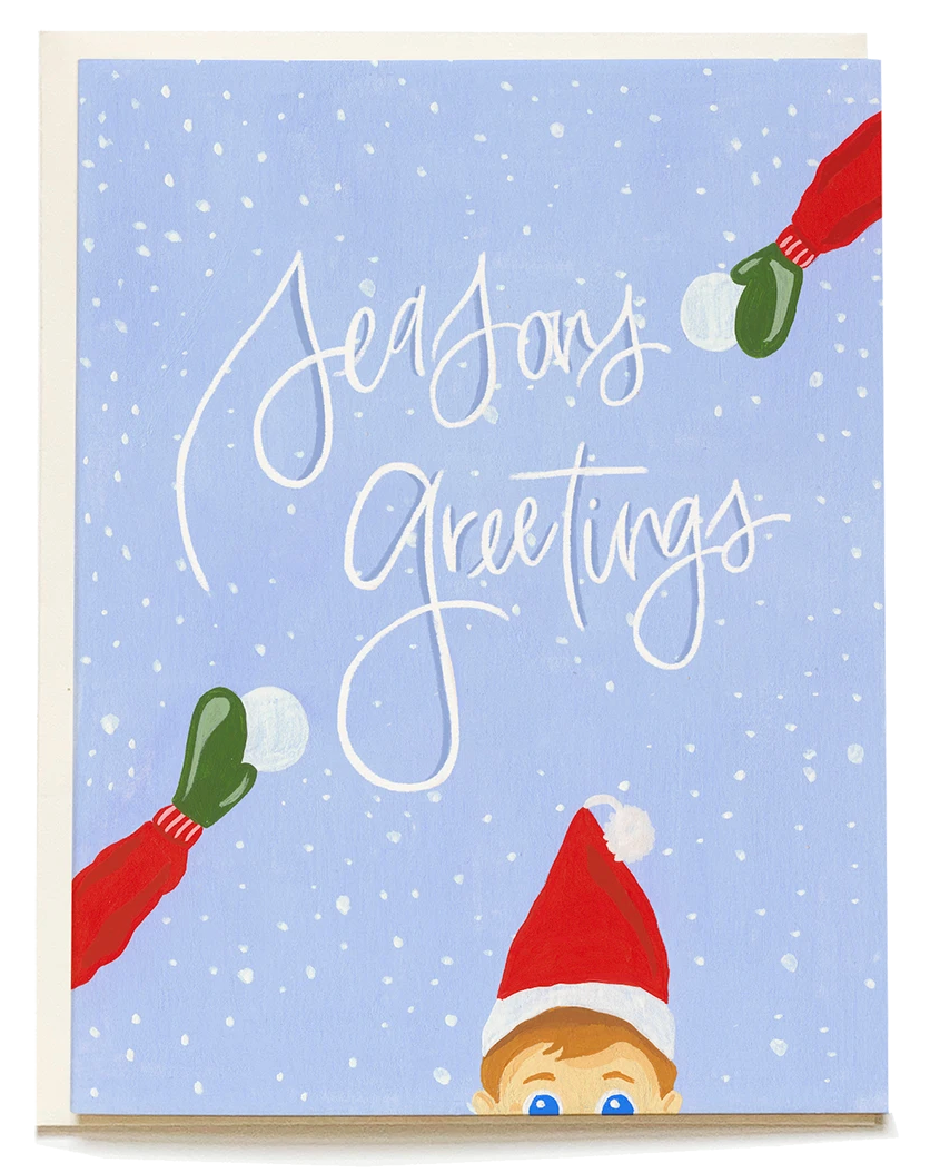 Season’s Greetings Elf Card