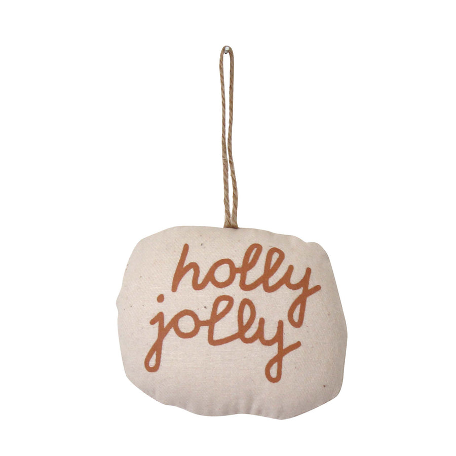 holly jolly ornament