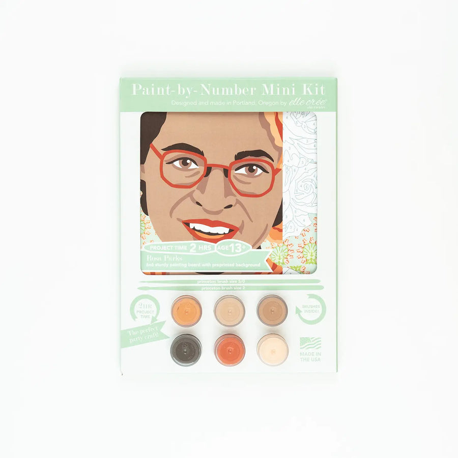 Mini Paint-by-Number Kit | Influential People