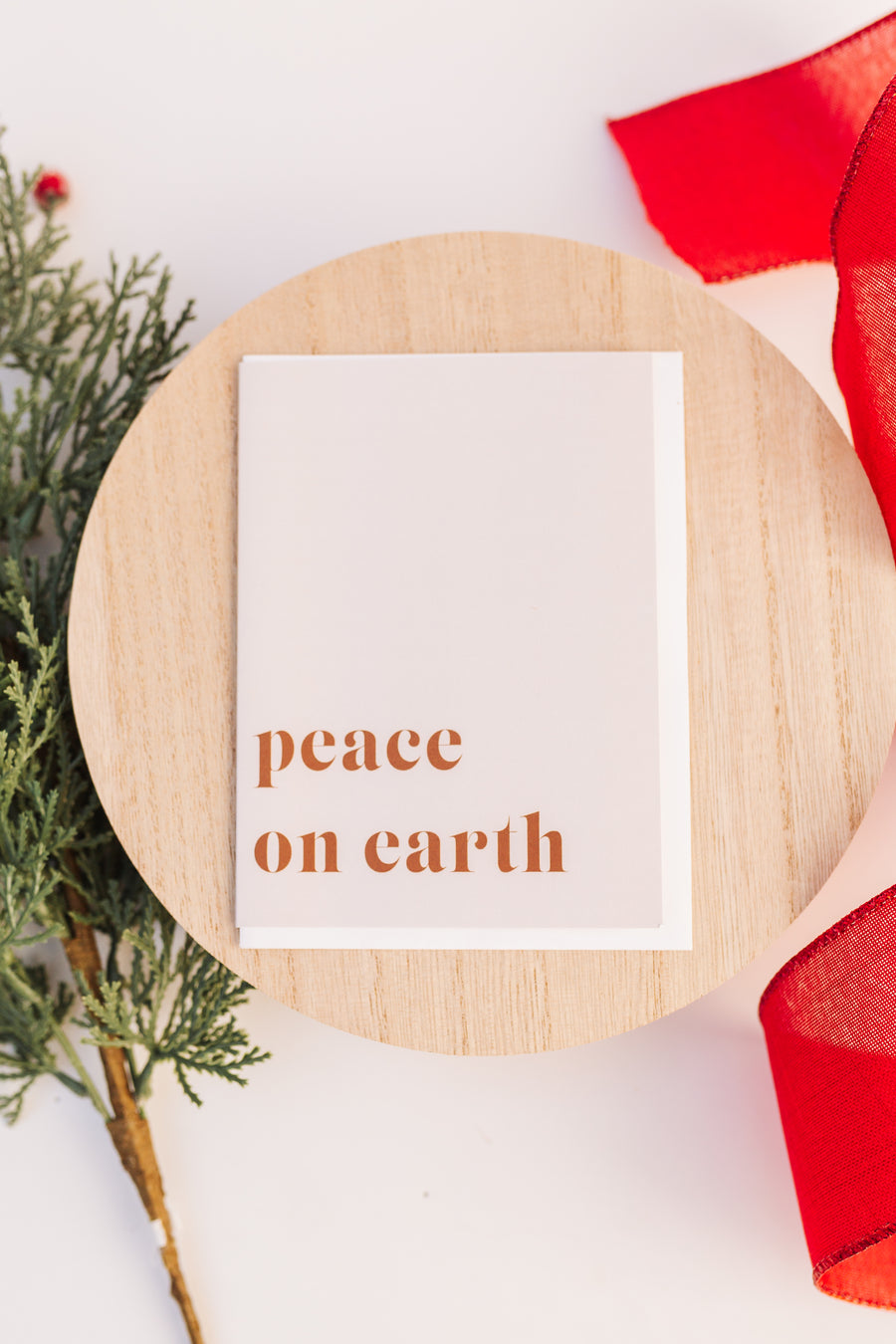 Peace on Earth Card